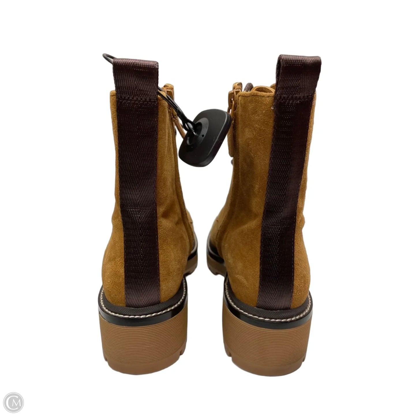 Boots Designer By Tory Burch In Brown, Size: 7.5