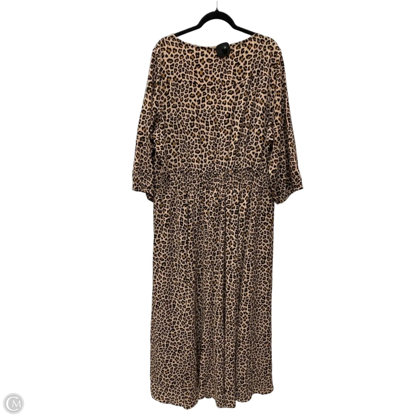 Dress Casual Maxi By City Chic In Animal Print, Size: 1x
