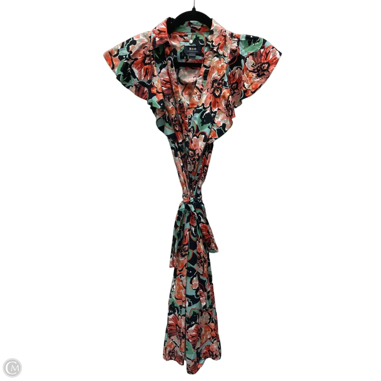 Dress Casual Midi By Maeve In Floral Print, Size: Xs