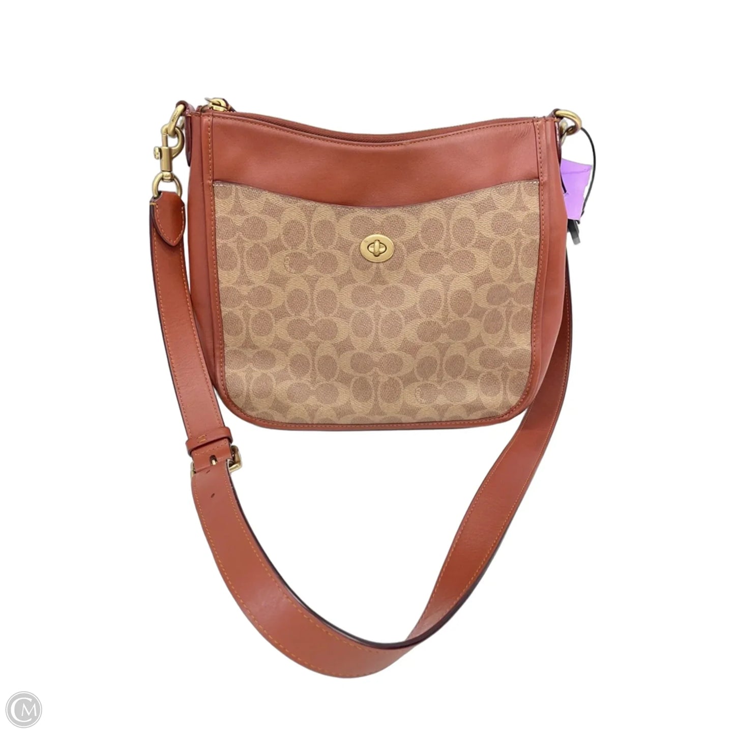 Crossbody Designer By Coach, Size: Medium