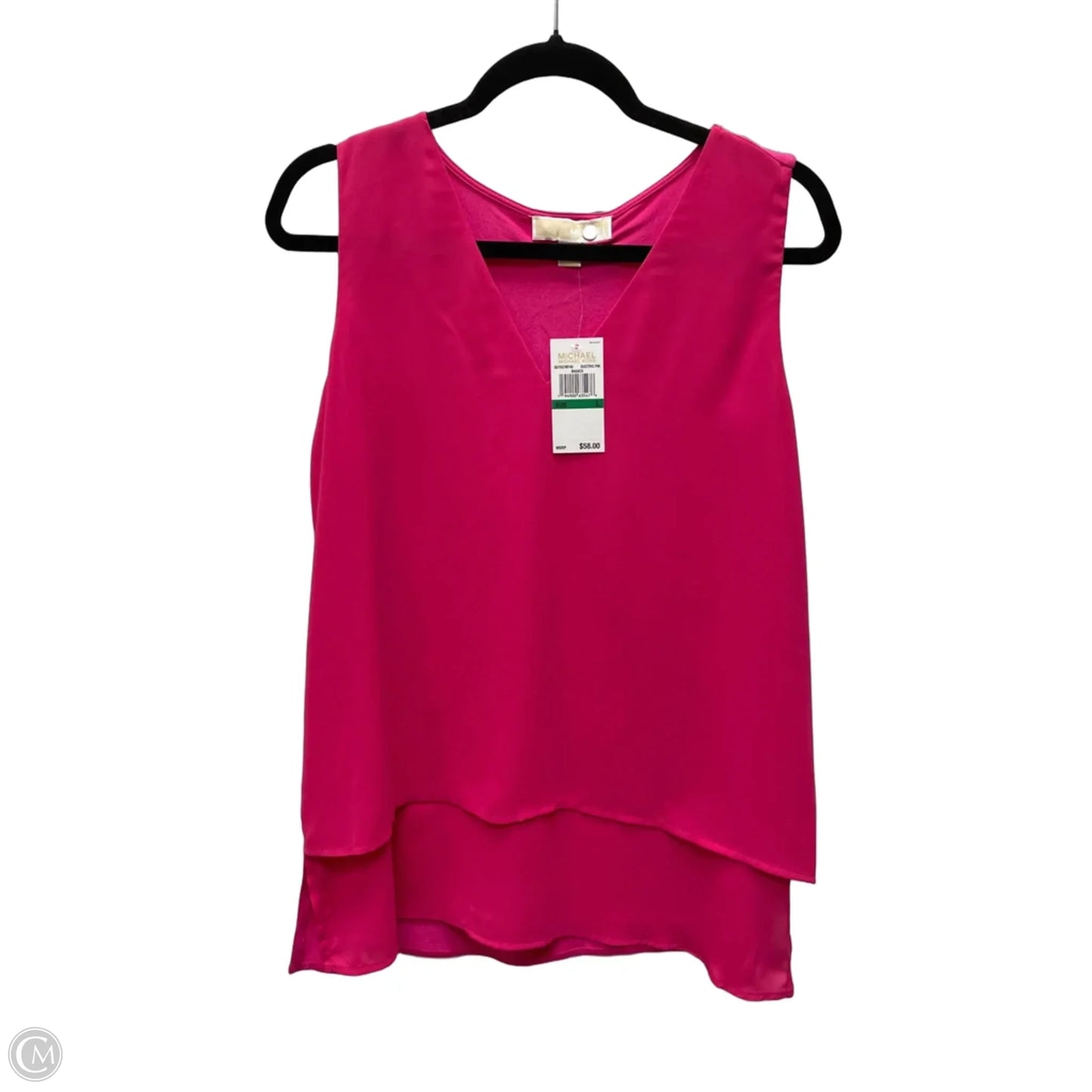 Top Sleeveless By Michael By Michael Kors In Pink, Size: L