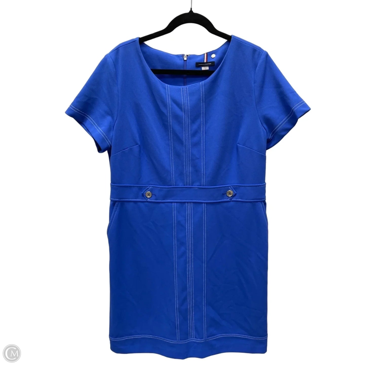 Dress Casual Short By Tommy Hilfiger In Blue, Size: Xl