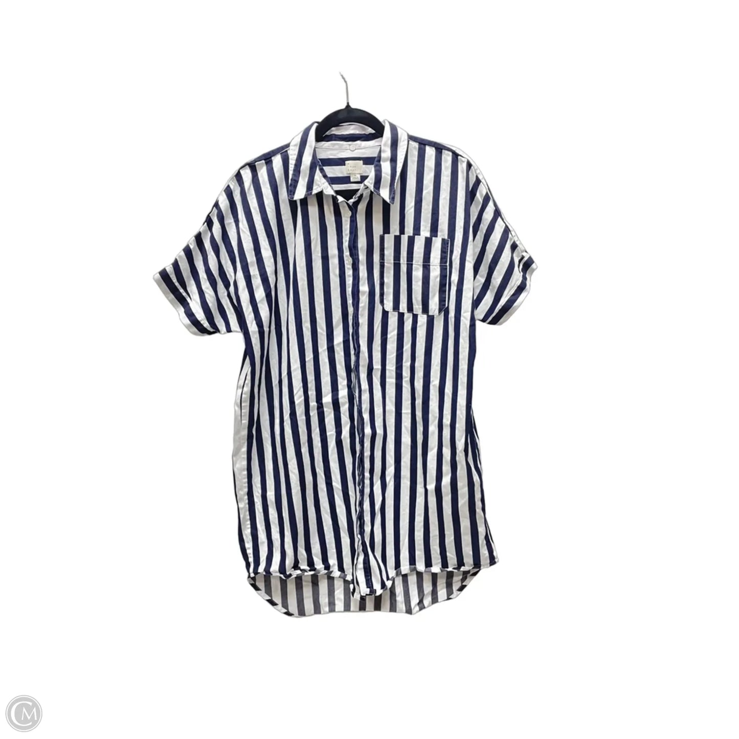 Dress Casual Short By A New Day In Striped Pattern, Size: M