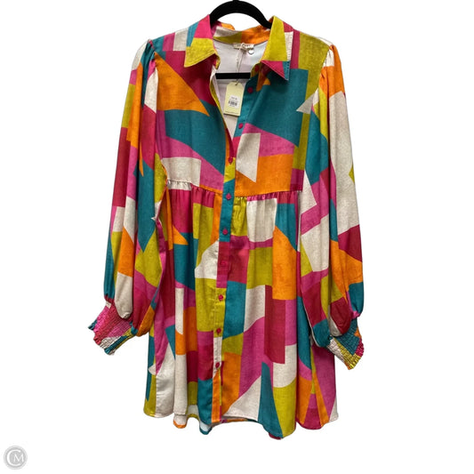 Dress Casual Short By Jodifl In Geometric Pattern, Size: S