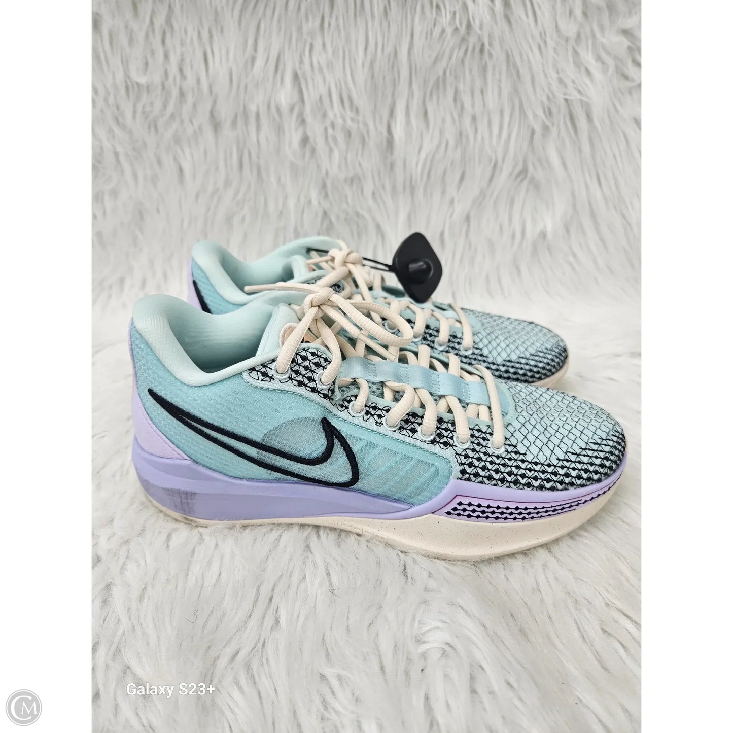 Shoes Athletic By Nike In Aqua, Size: 7