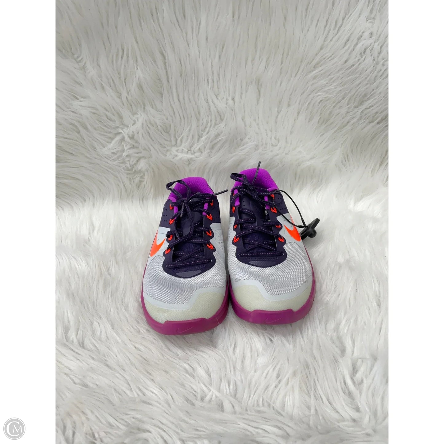 Shoes Athletic By Nike In Grey & Purple, Size: 7