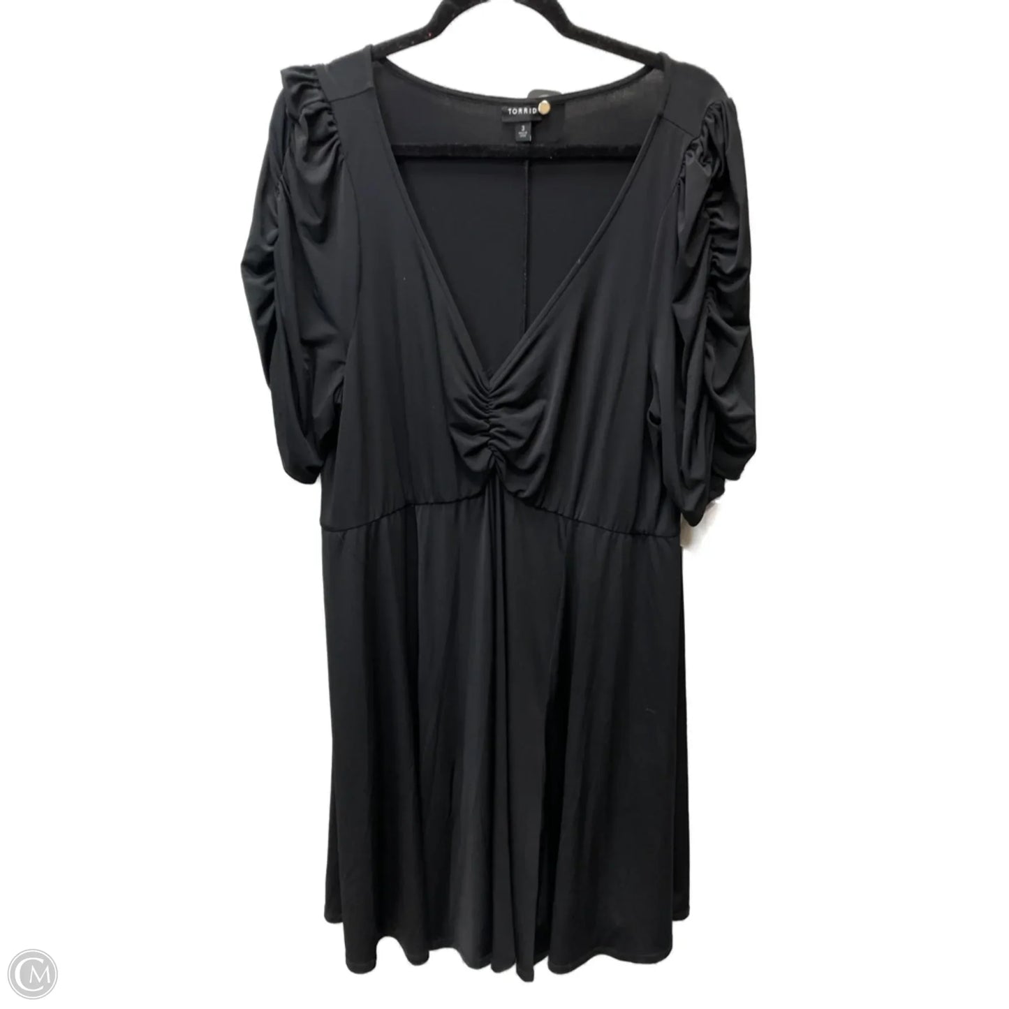 Dress Casual Short By Torrid In Black, Size: 3x