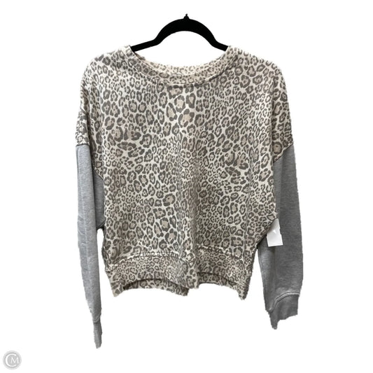 Top Long Sleeve By Rails In Animal Print, Size: L