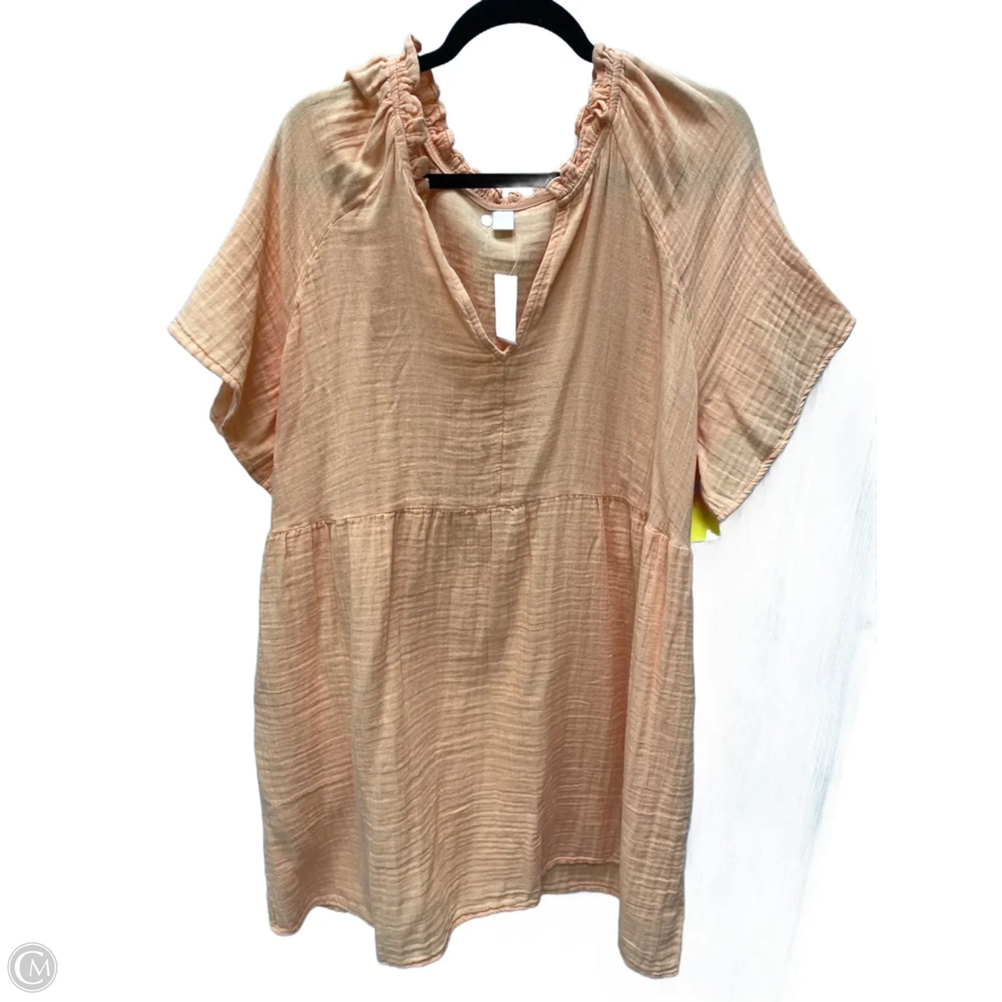 Dress Casual Short By Old Navy In Peach, Size: 2x