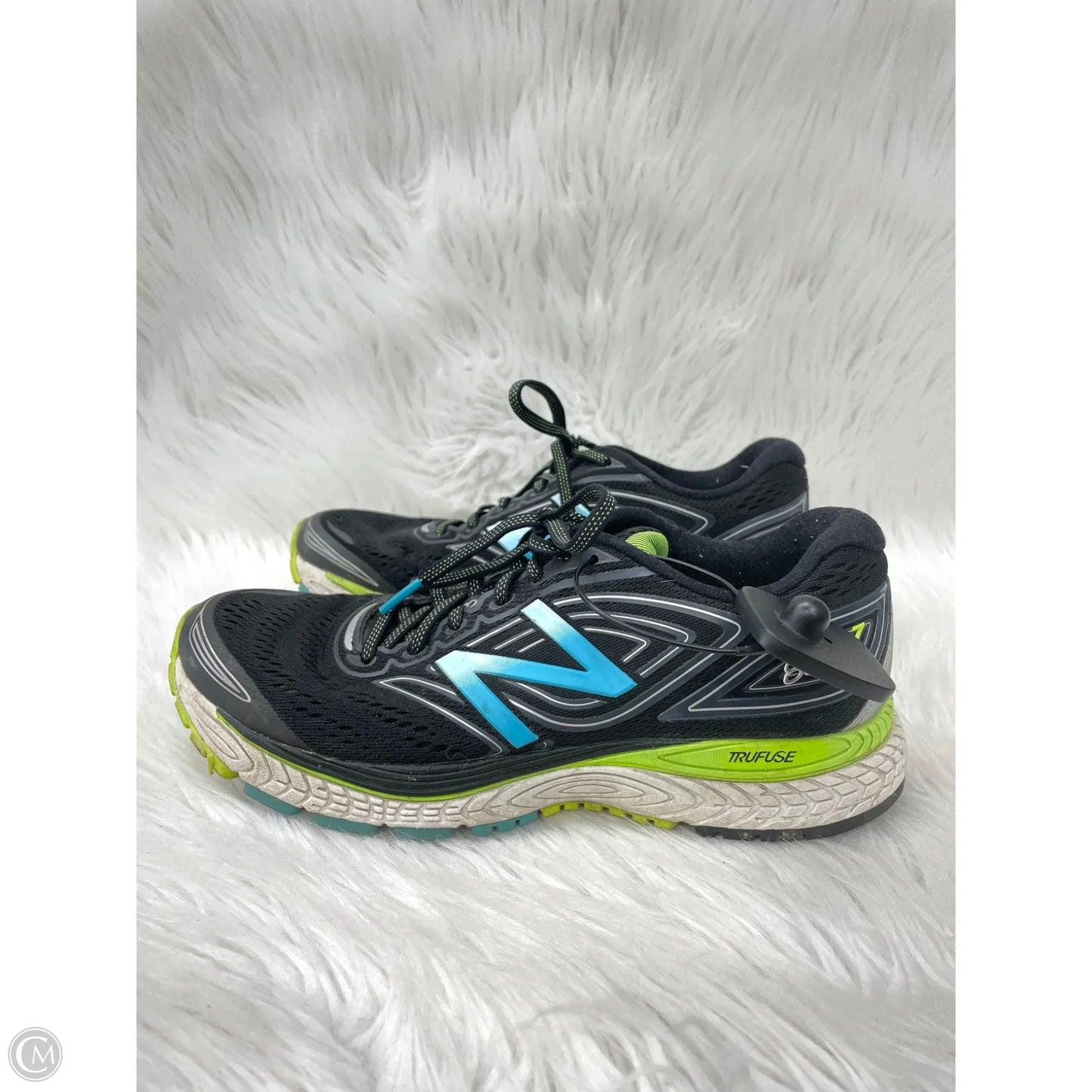Shoes Athletic By New Balance In Black & Green, Size: 9