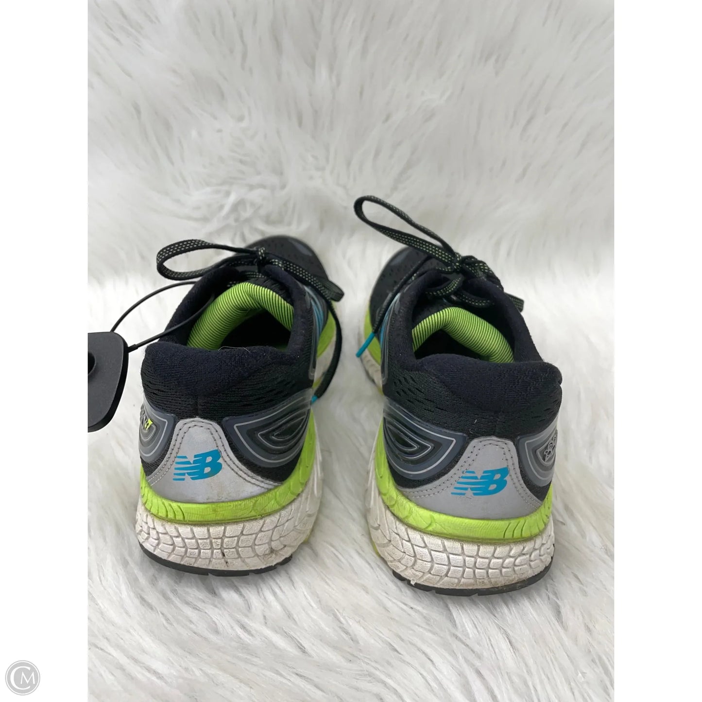 Shoes Athletic By New Balance In Black & Green, Size: 9