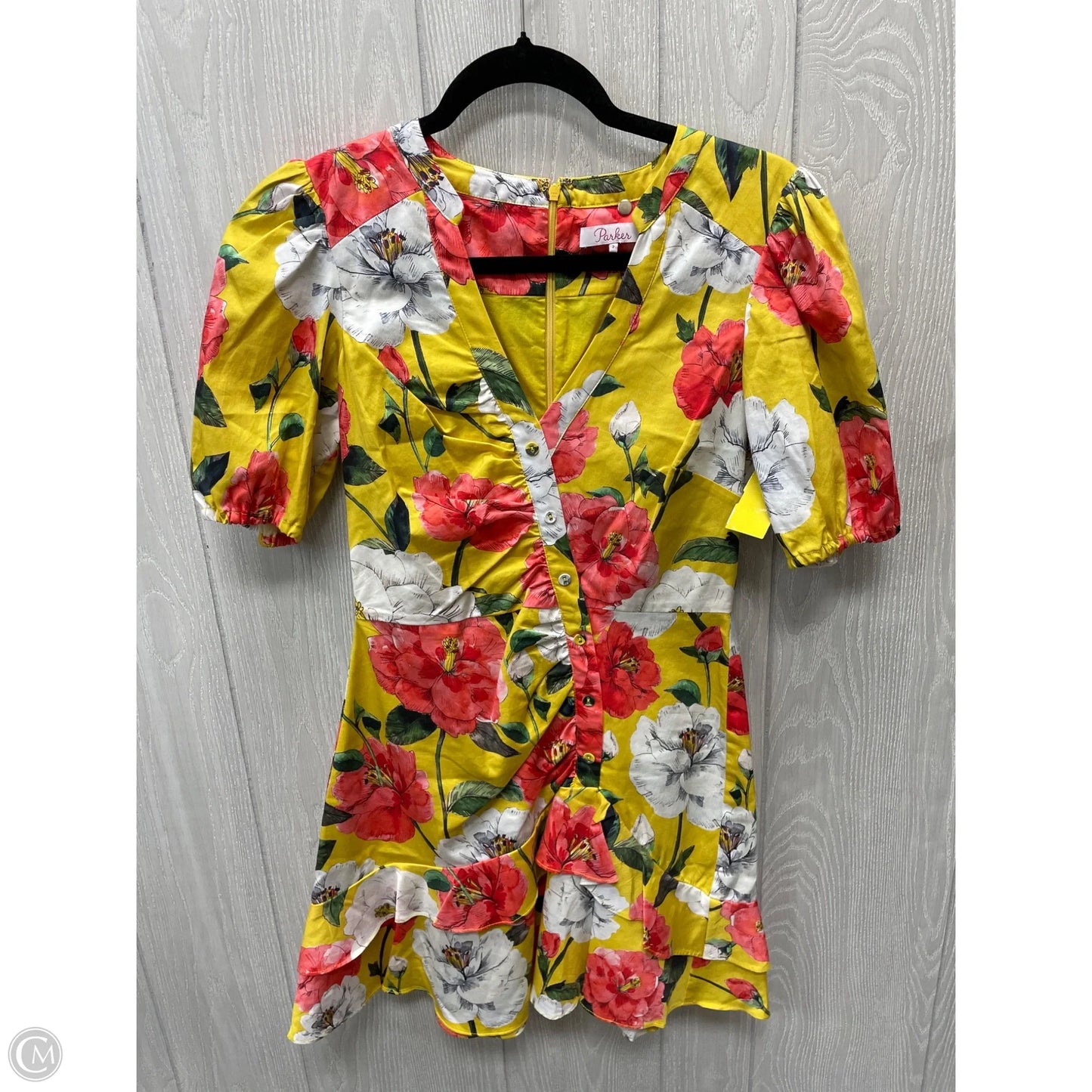 Dress Party Short By Parker In Floral Print, Size: 2