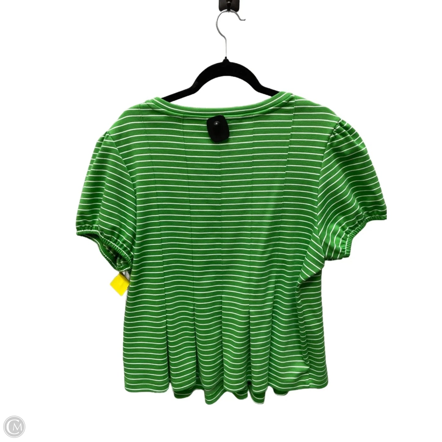 Top Short Sleeve By Maeve In Striped Pattern, Size: Xl