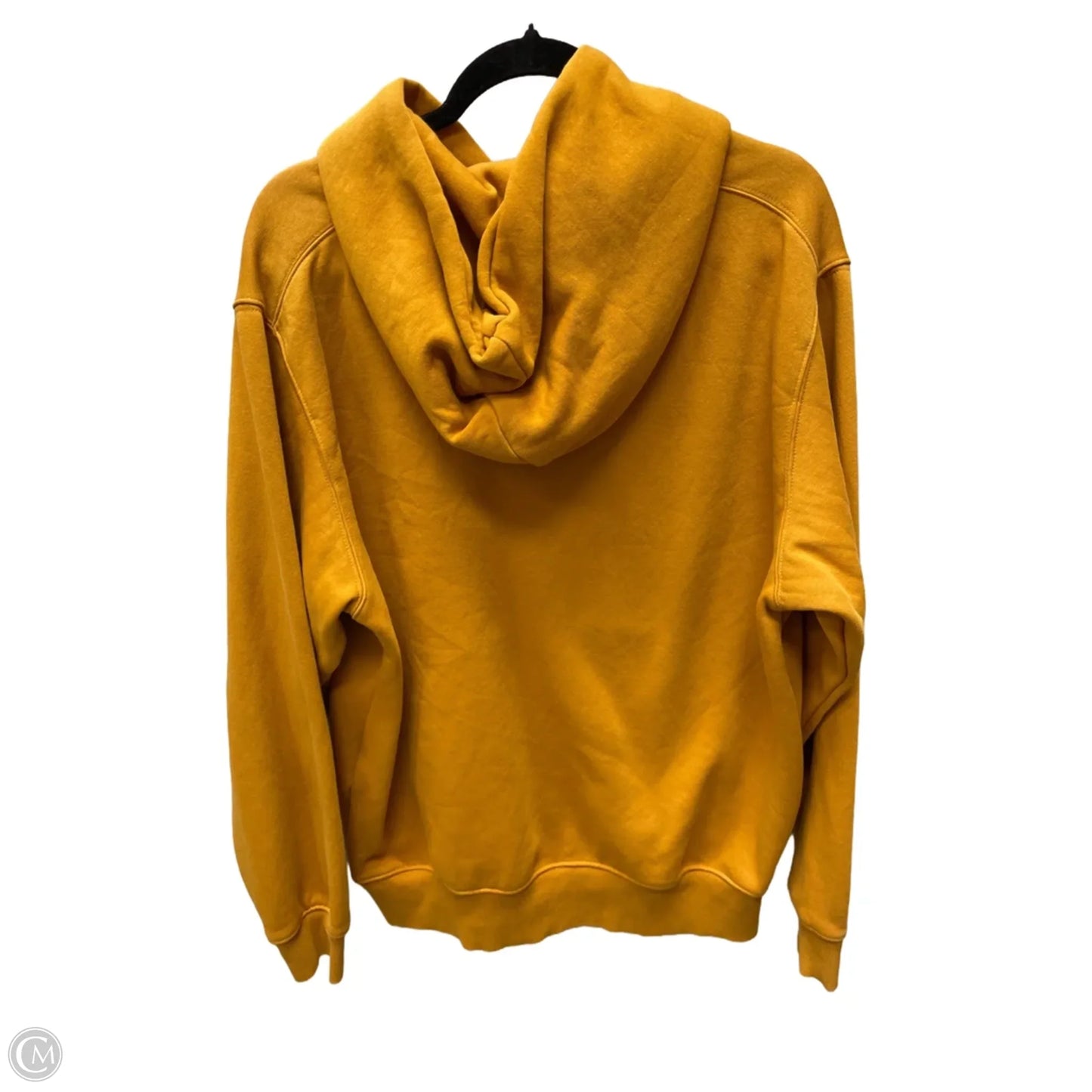 Sweatshirt Hoodie By Skechers In Blue & Yellow, Size: L