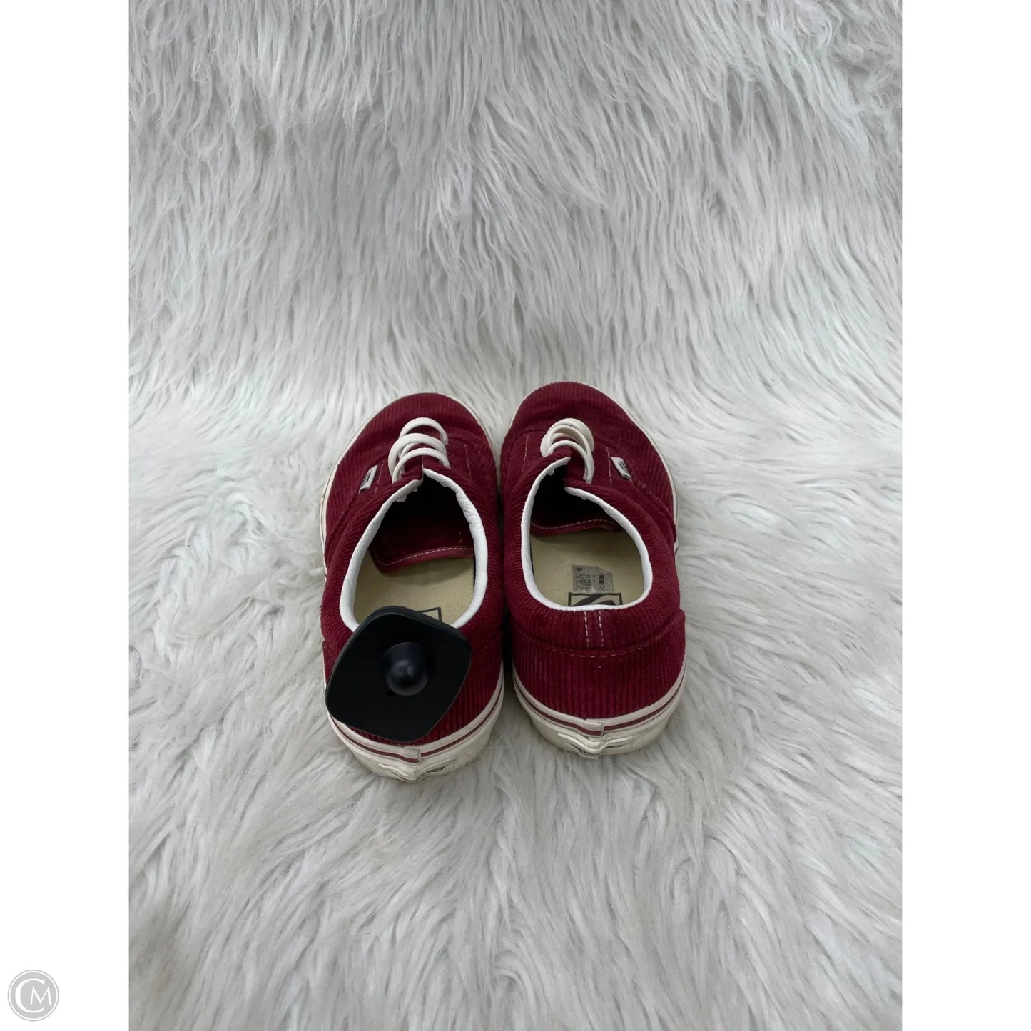 Shoes Sneakers By Vans In Maroon, Size: 6