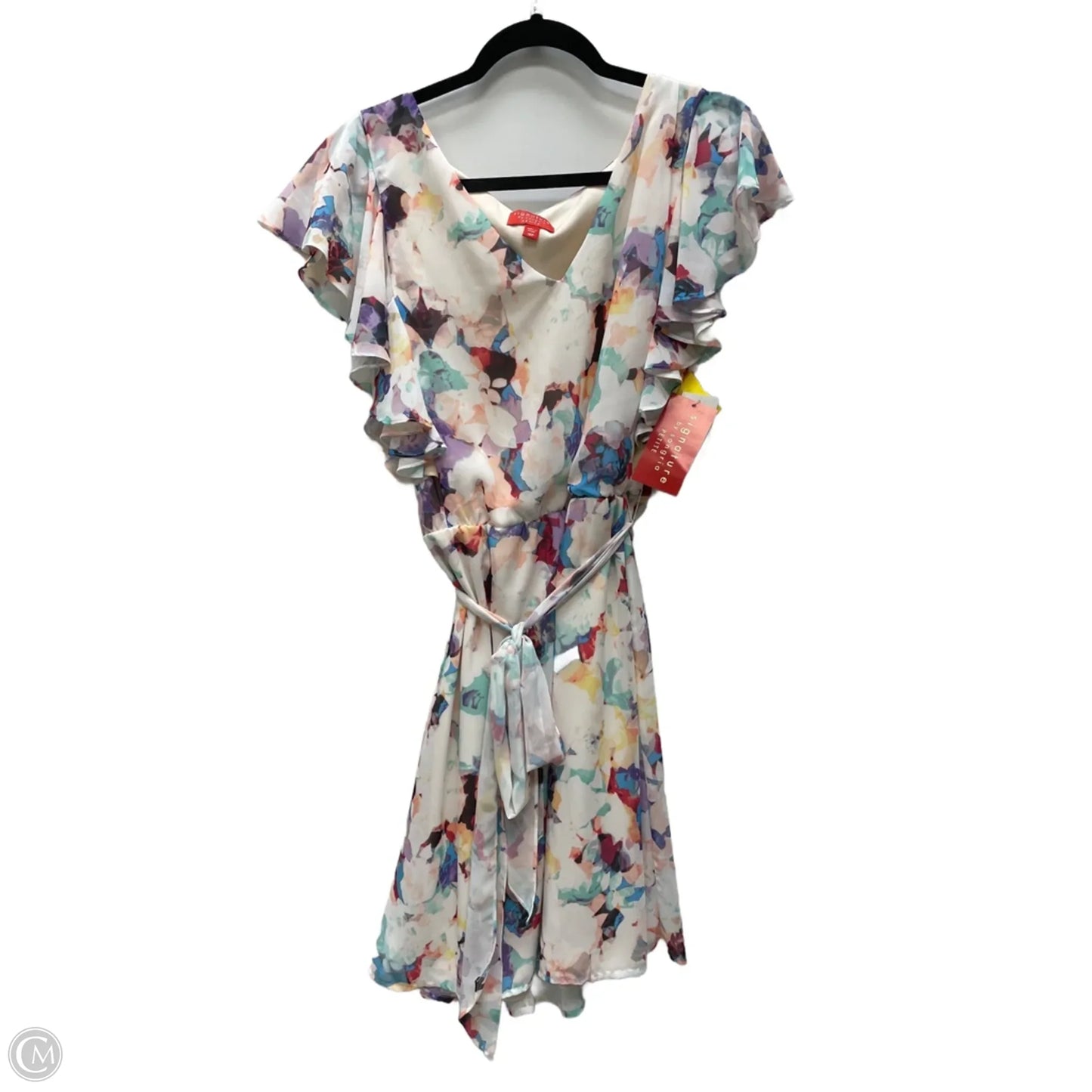 Dress Party Short By Signature Studio In Floral Print, Size: Xlp