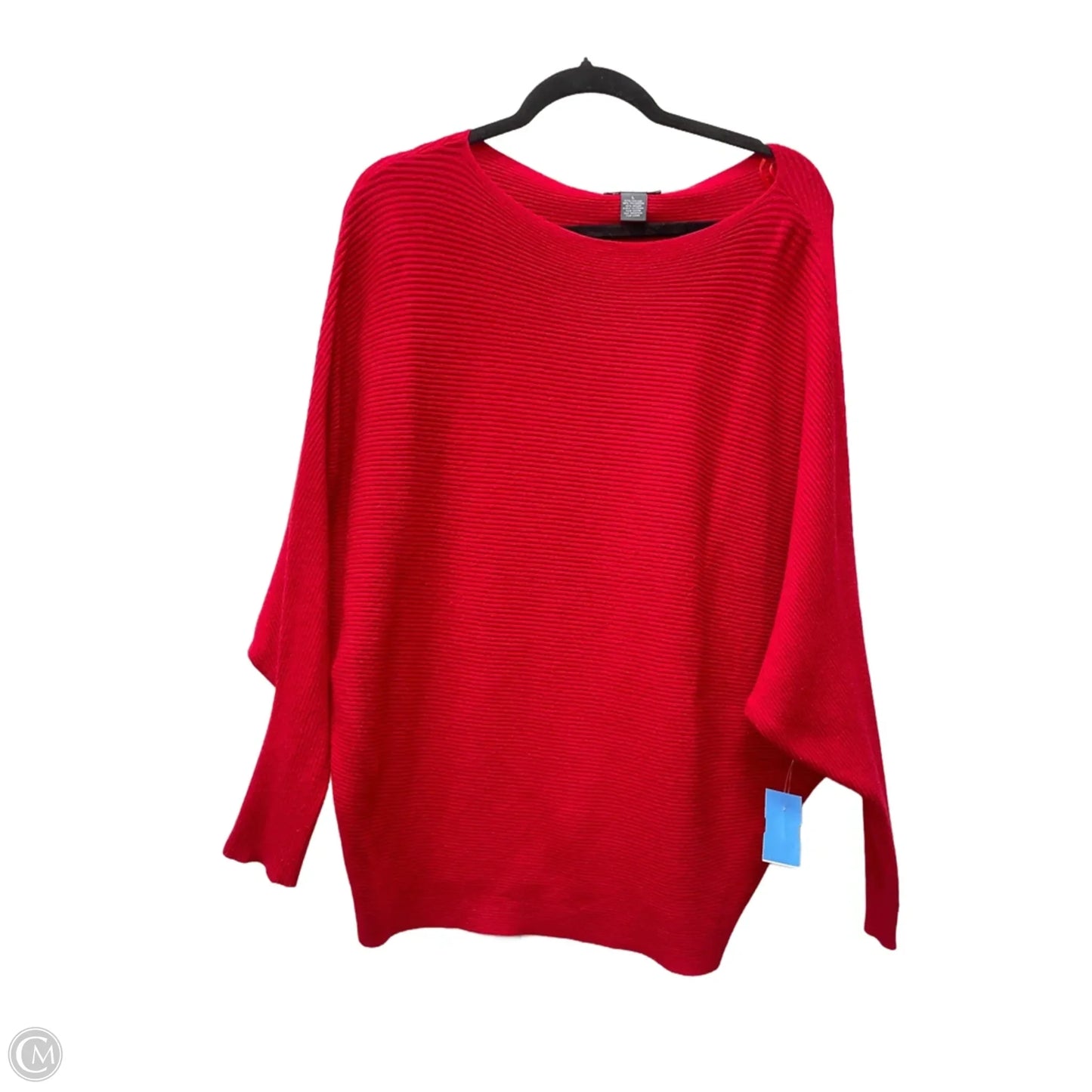 Sweater By Chelsea And Theodore In Red, Size: L
