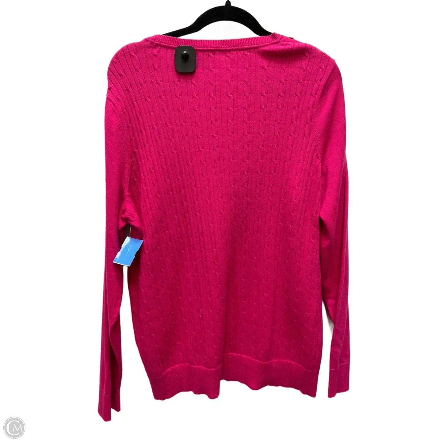 Sweater By Kim Rogers In Pink, Size: Xl