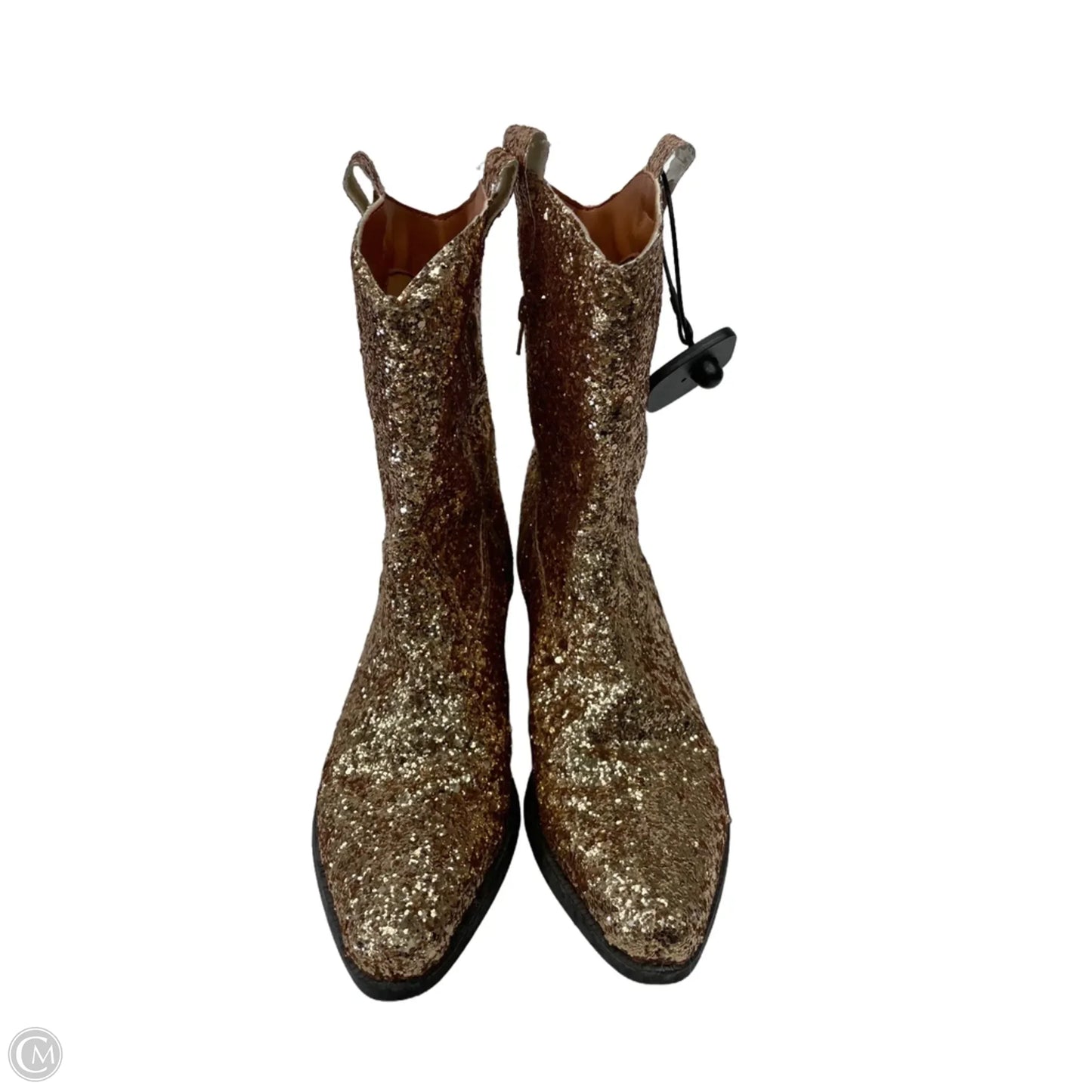 Boots Western By Old Butter In Gold, Size: 6