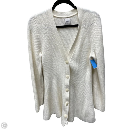 Sweater Cardigan By Maeve In Cream, Size: Xl