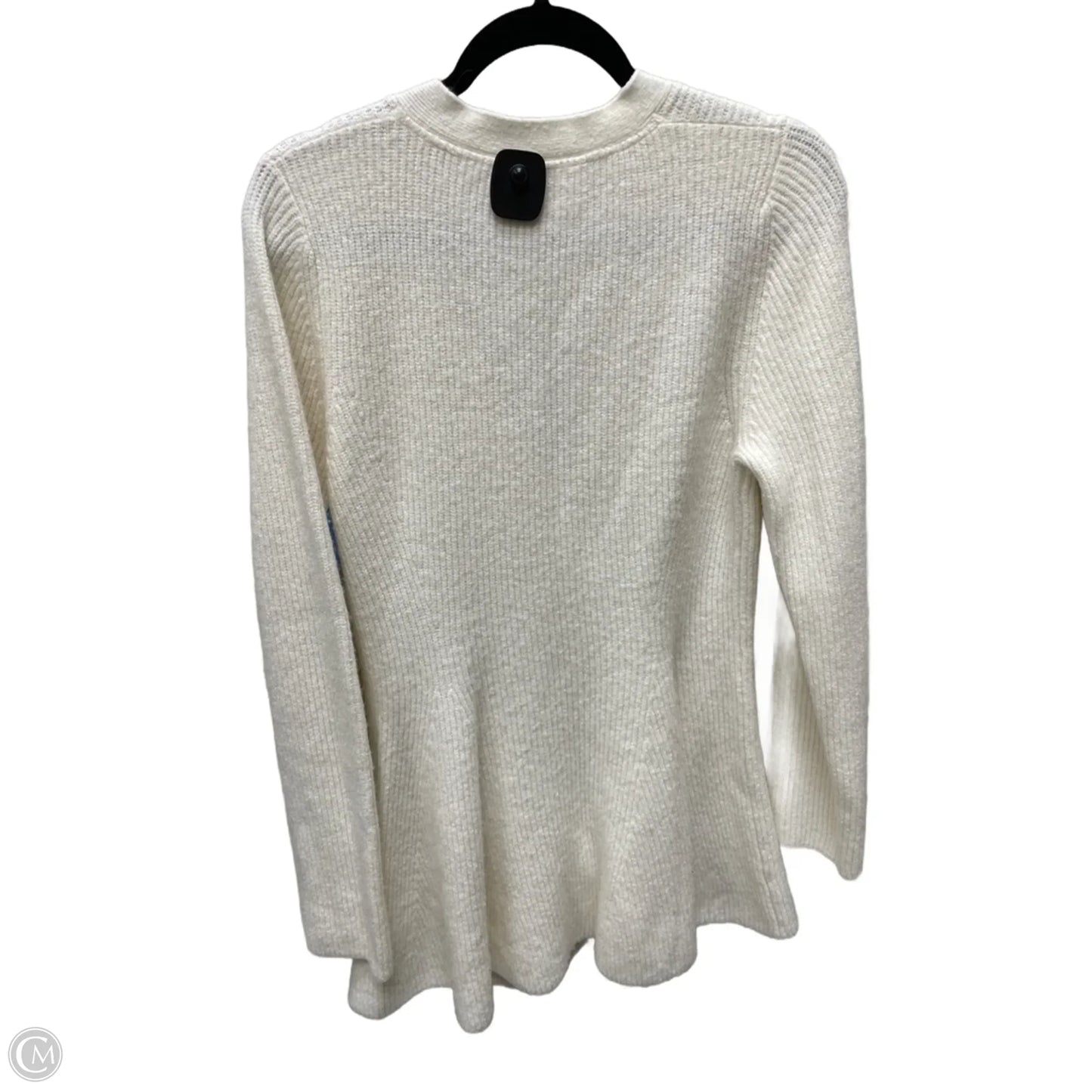 Sweater Cardigan By Maeve In Cream, Size: Xl