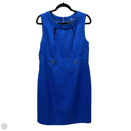Dress Party Short By Tahari In Blue, Size: L