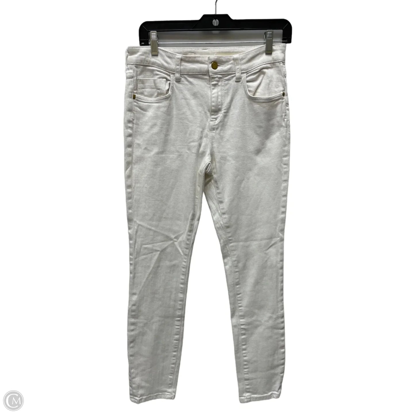 Jeans Skinny By Pilcro In White, Size: 6