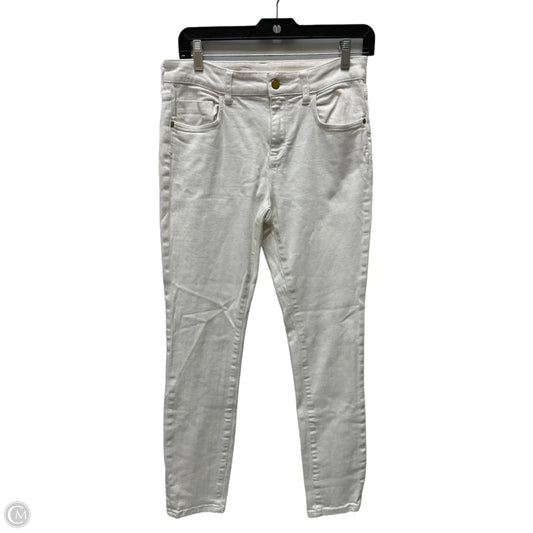Jeans Skinny By Pilcro In White, Size: 6