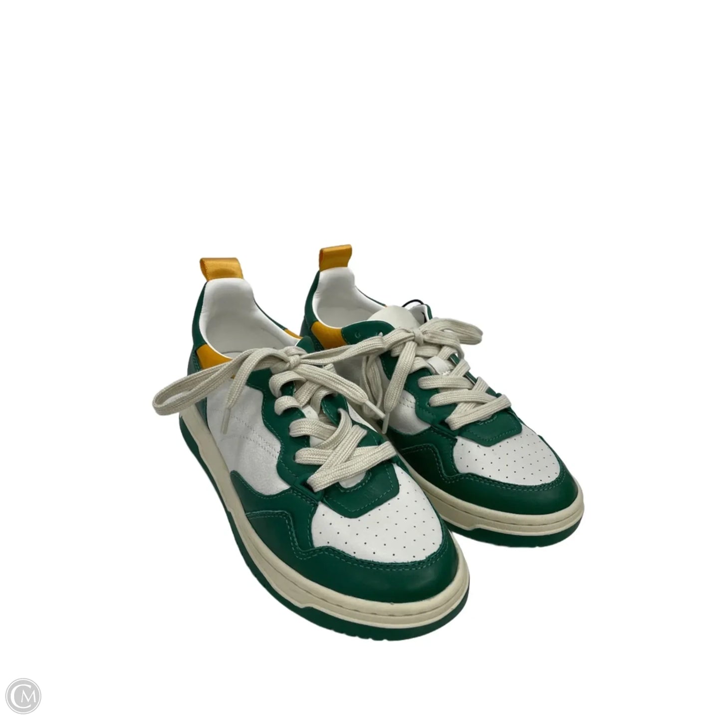 Shoes Sneakers By Steve Madden In Green & White, Size: 8