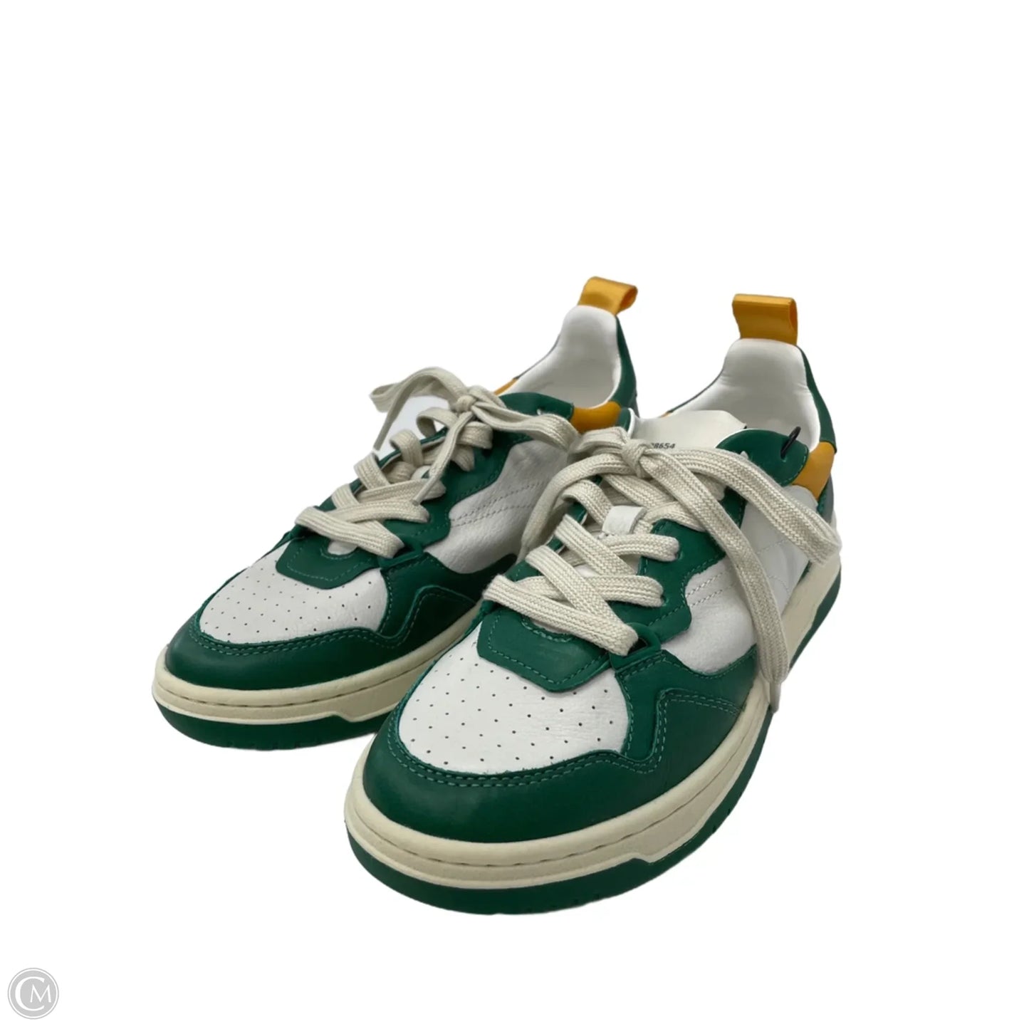 Shoes Sneakers By Steve Madden In Green & White, Size: 8