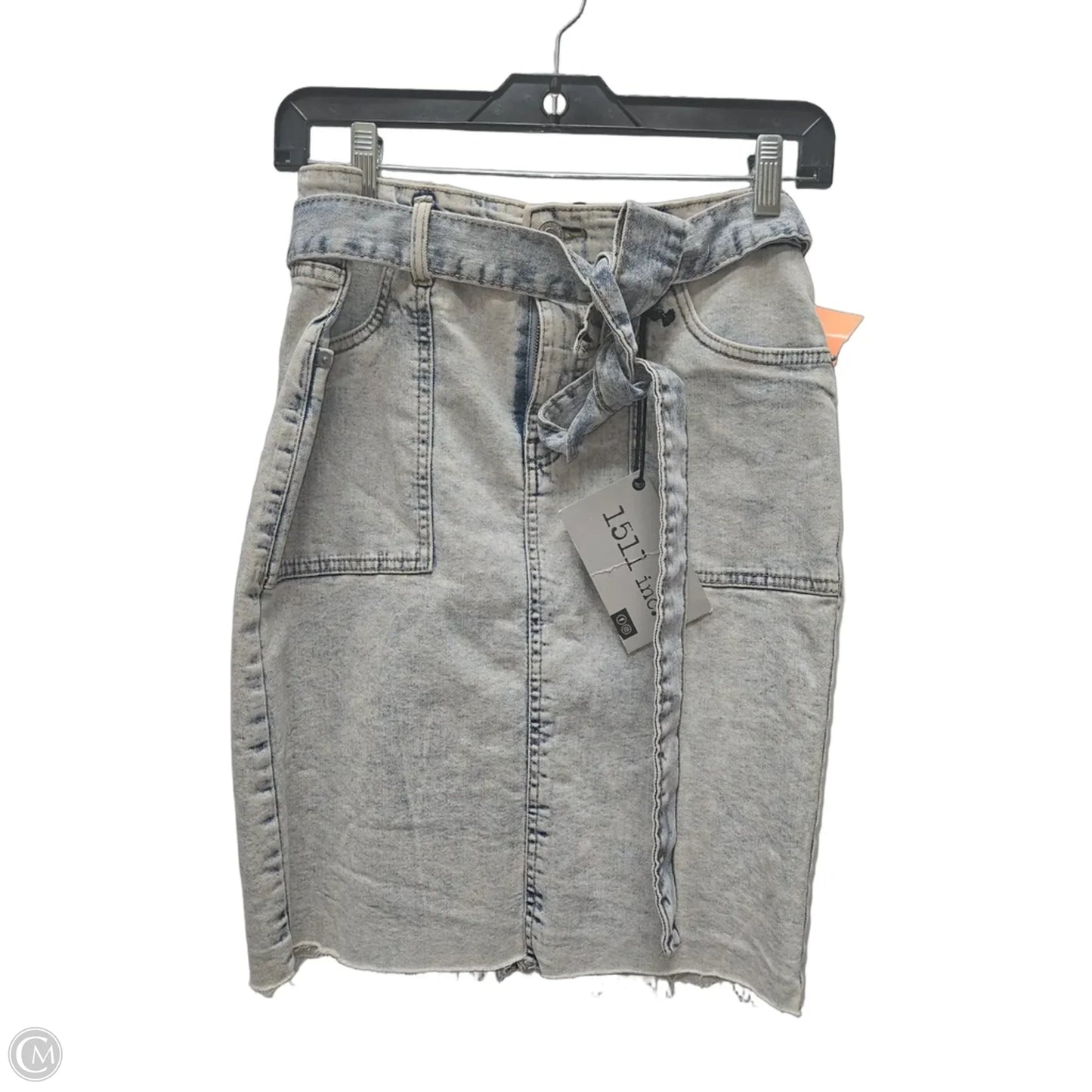 Skirt Midi By Indigo In Blue Denim, Size: 6
