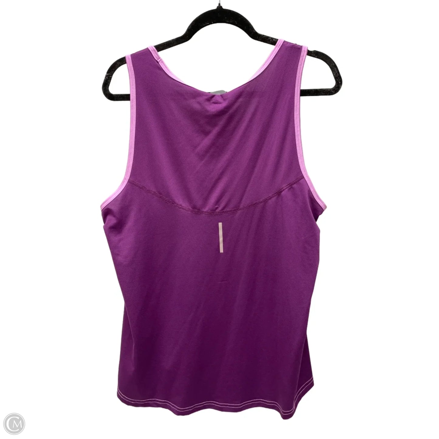 Athletic Tank Top By Tek Gear In Pink & Purple, Size: Xl