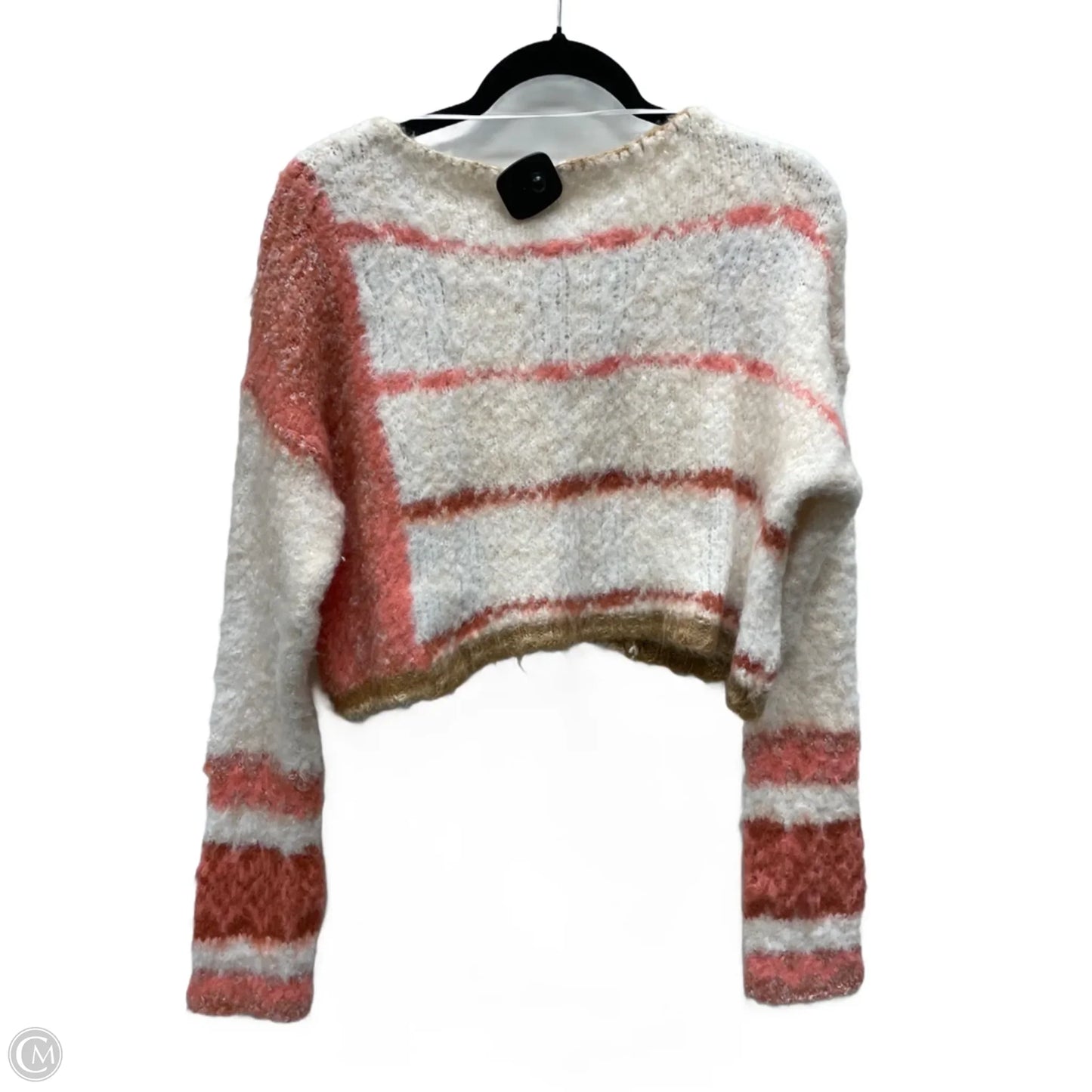 Sweater By Free People In Striped Pattern, Size: M