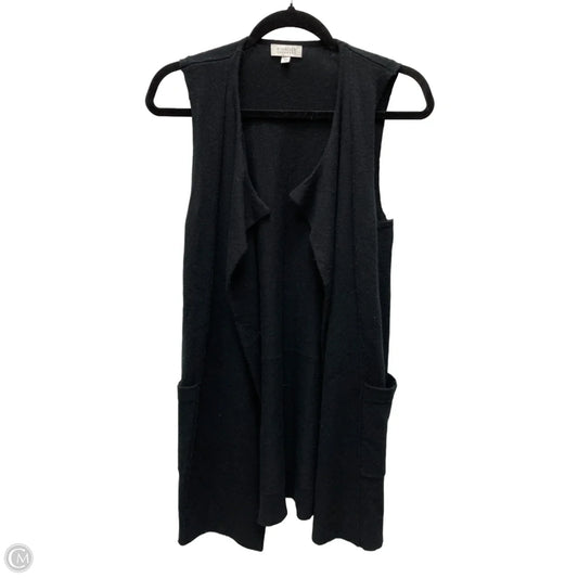 Sweater Cardigan Cashmere By Kinross In Black, Size: Xs