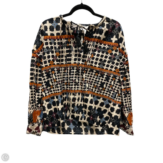 Top Long Sleeve By Cleobella In Floral Print, Size: M