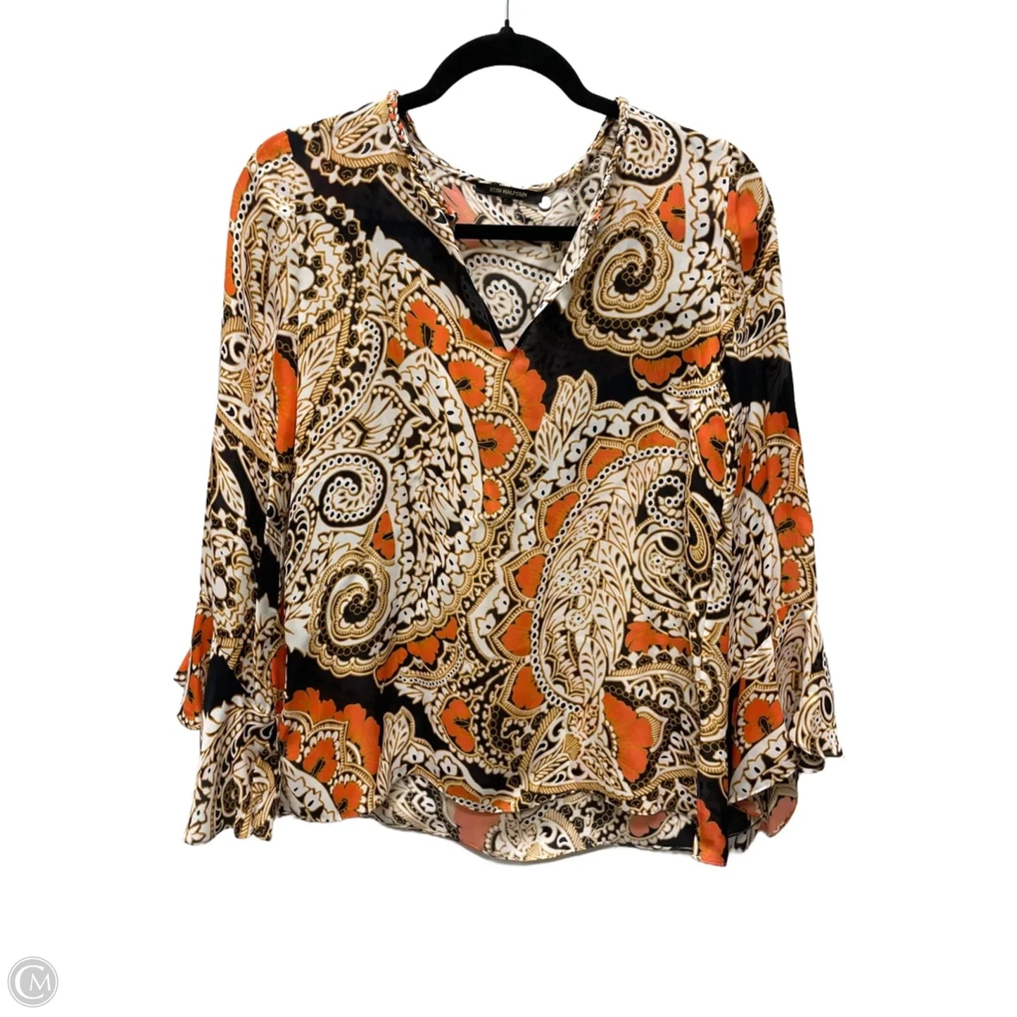 Top Long Sleeve By Kobi Halperin In Floral Print, Size: Xs