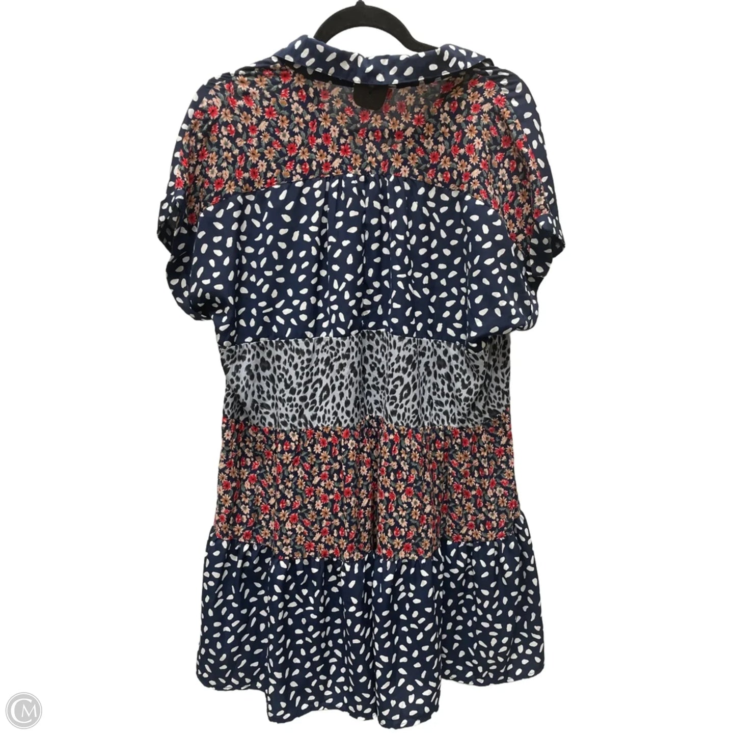 Dress Casual Short By Umgee In Floral Print, Size: S
