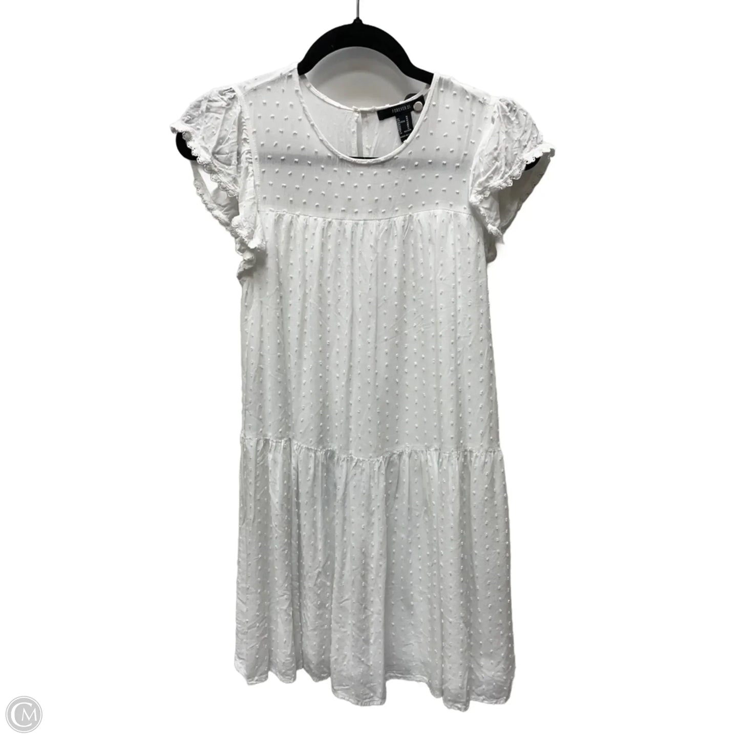 Dress Casual Short By Forever 21 In White, Size: M