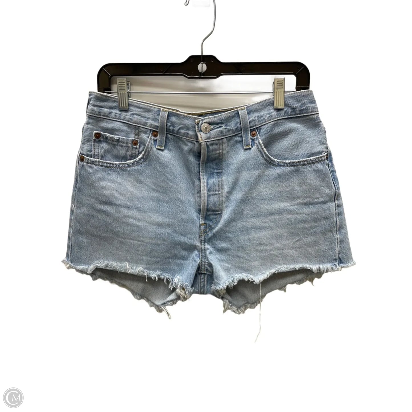 Shorts By Levis In Blue Denim, Size: 8