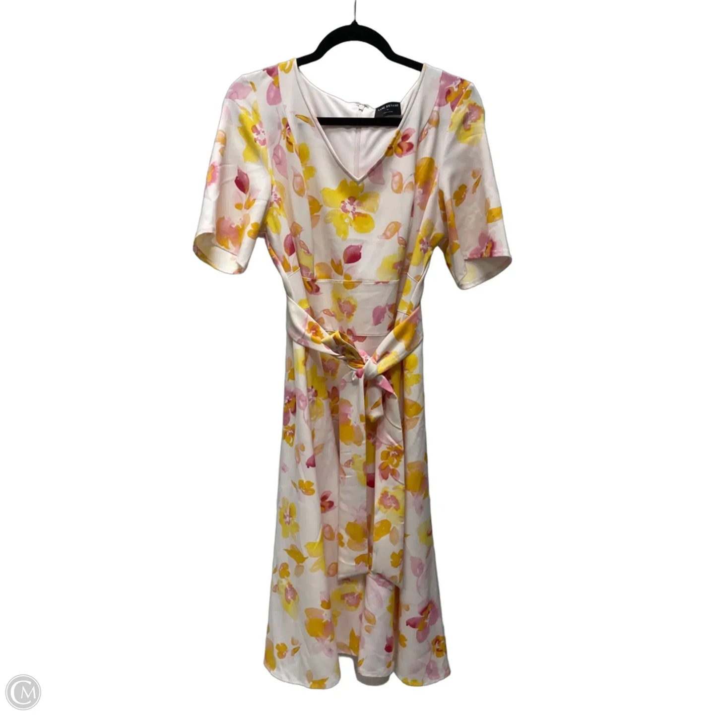 Dress Party Midi By Lane Bryant In Floral Print, Size: L