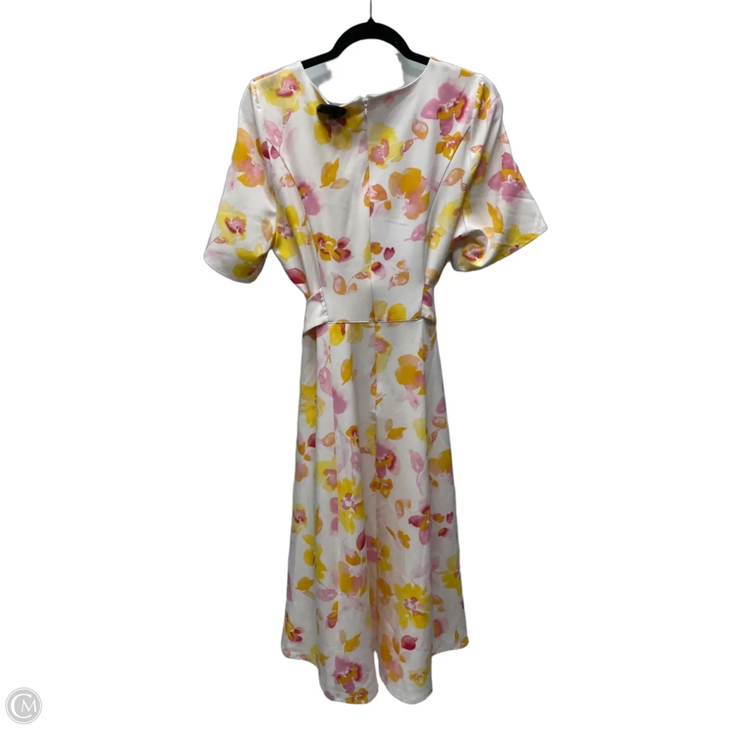 Dress Party Midi By Lane Bryant In Floral Print, Size: L