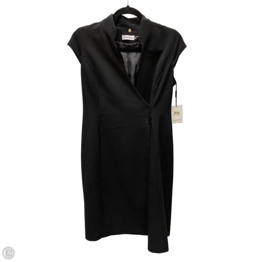 Dress Party Midi By Calvin Klein In Black, Size: Mp