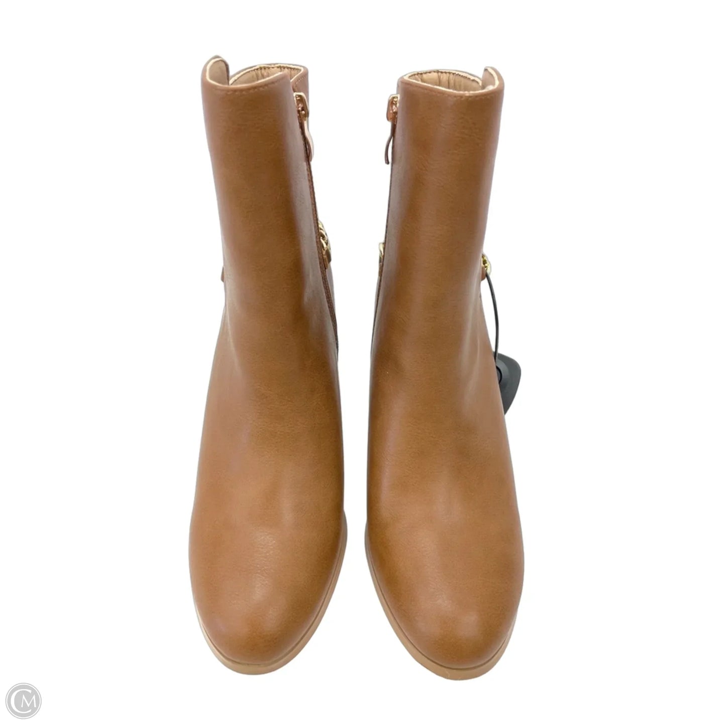 Boots Ankle Heels By Catherine Malandrino In Brown, Size: 8.5