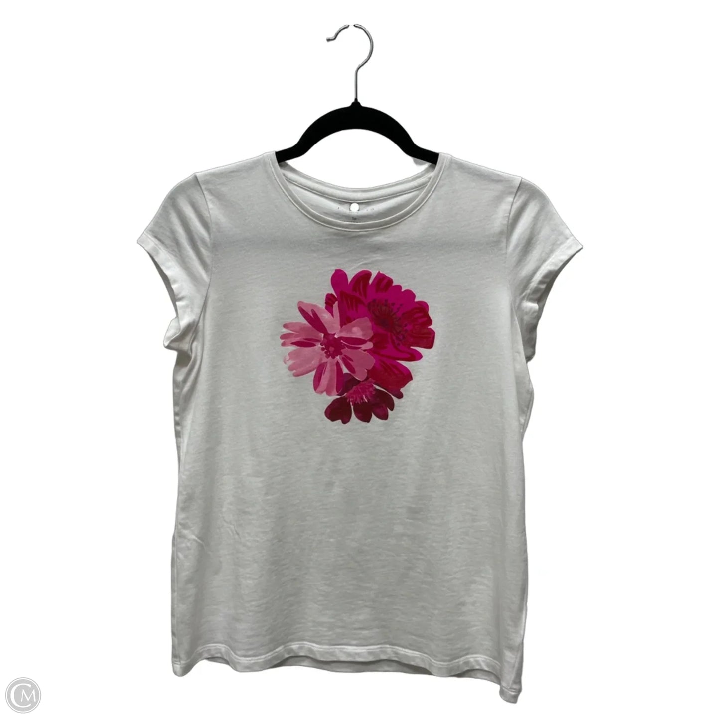 Top Short Sleeve By Talbots In Floral Print, Size: Sp