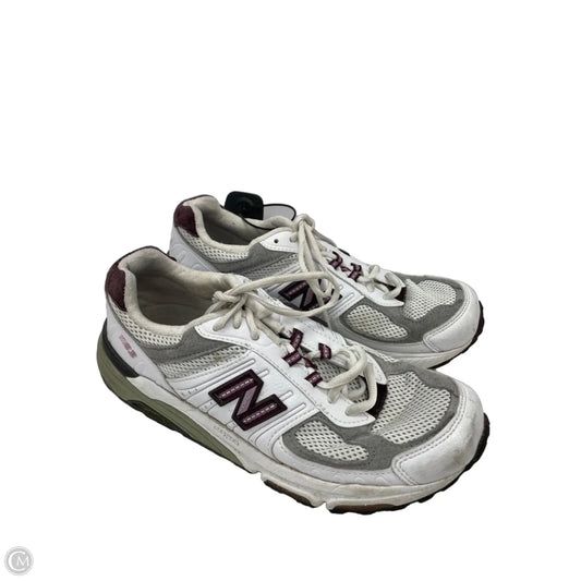 Shoes Athletic By New Balance In White, Size: 9