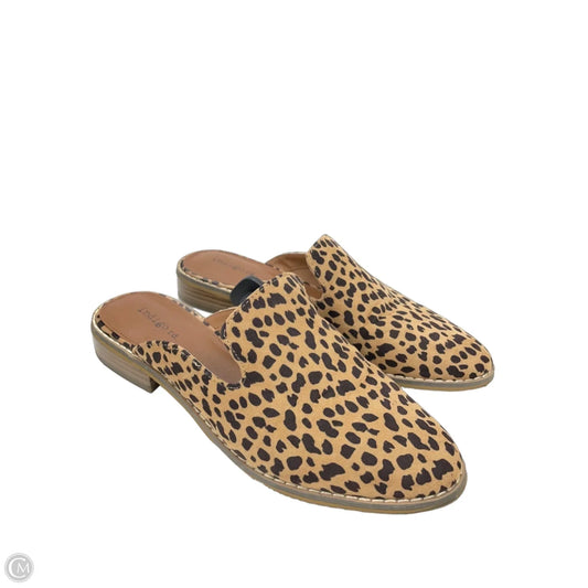 Shoes Heels Block By Indigo Rd In Animal Print, Size: 8.5