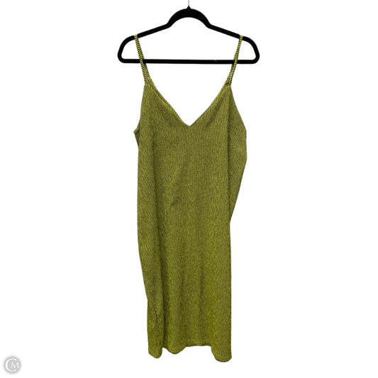 Dress Casual Maxi By Zara In Striped Pattern, Size: L