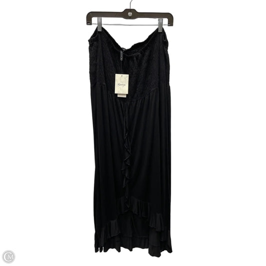 Skirt Maxi By Cme In Black, Size: 20