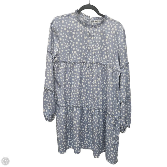Dress Casual Short By Solutions In Polkadot Pattern, Size: L