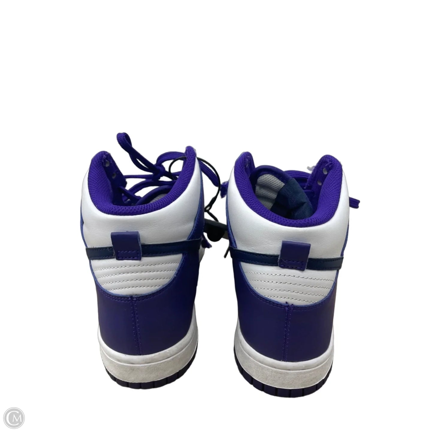 Shoes Sneakers By Nike In Purple & White, Size: 8
